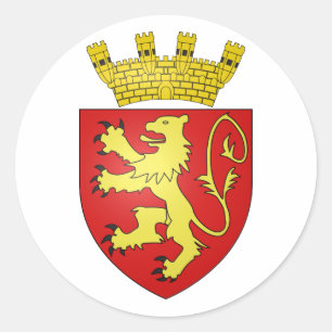 Valletta, Malta Classic Round Sticker