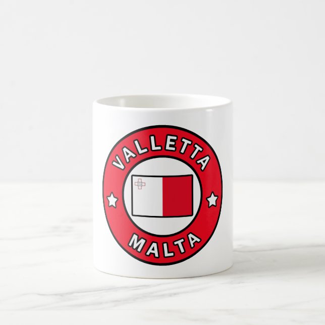 Valletta Malta Coffee Mug (Center)