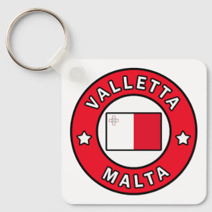 Valletta Malta Key Ring