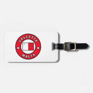 Valletta Malta Luggage Tag