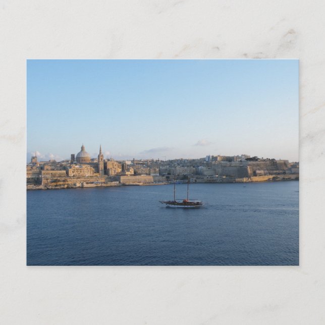 Valletta - Malta Postcard (Front)
