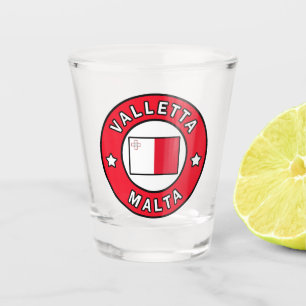 Valletta Malta Shot Glass