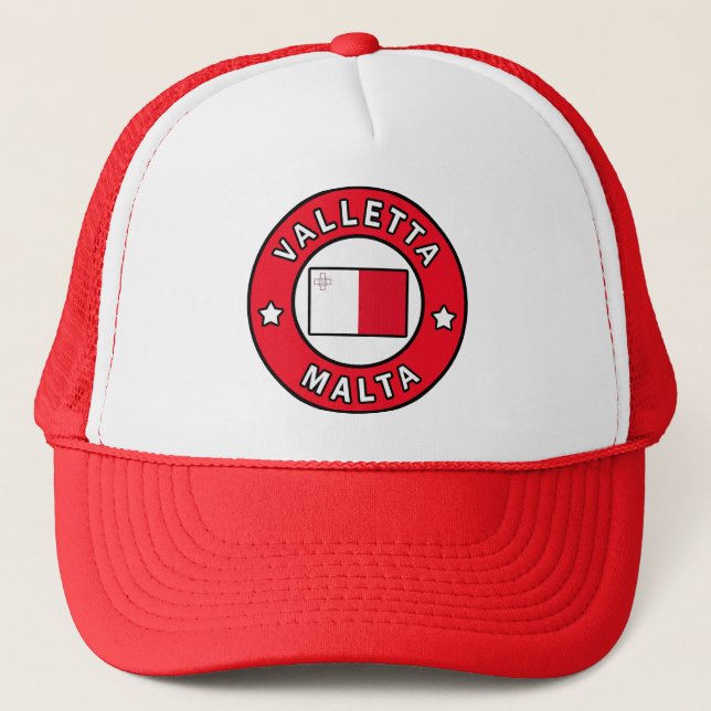 Valletta Malta Trucker Hat (Front)