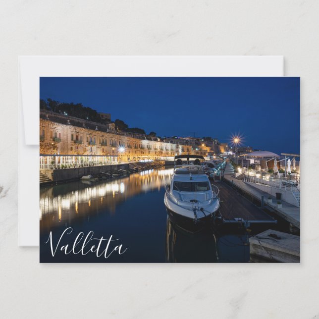 Valletta waterfront district with small harbor (Front)