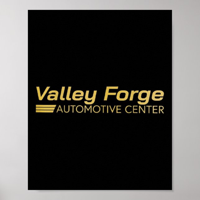 Valley Forge Automotive Official  Poster (Front)