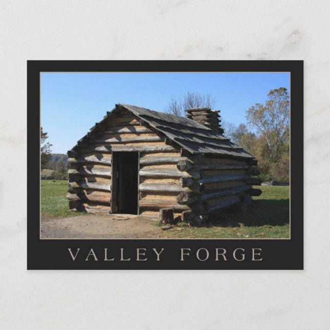 Valley Forge Historic Park Postcard (Front)