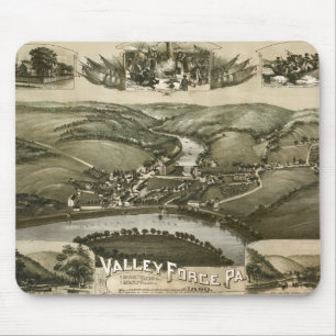 Valley Forge Pa 1890 Mouse Mat