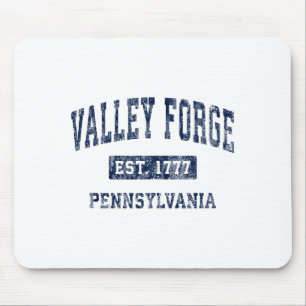 Valley Forge Pennsylvania Pa Vintage Established P Mouse Mat