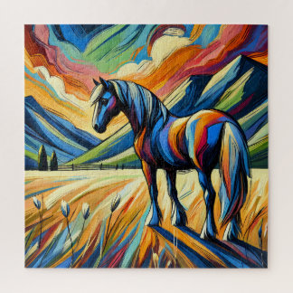 Valley Horse 600 Piece Puzzle