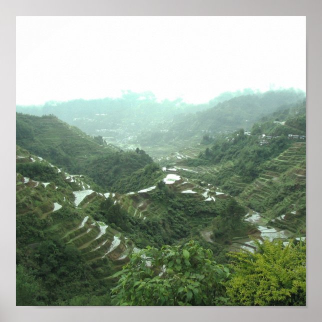 Valley in the Philippines Poster (Front)