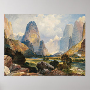 Valley of Babbling Waters Southern Utah, Poster