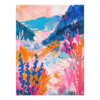 Valley of Colour Photo Print