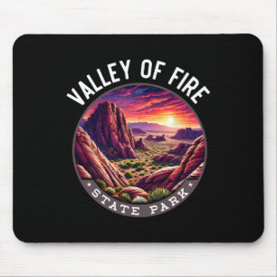 Valley Of Fire Hiking Souvenir1 Mouse Mat