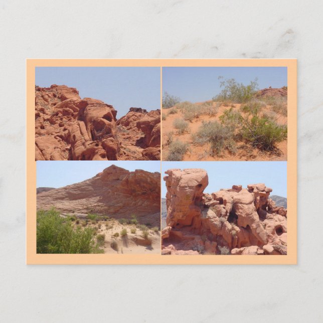 Valley of Fire Multi-Postcard Postcard (Front)