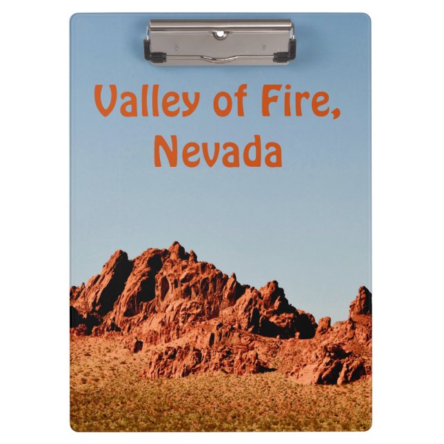 Valley of Fire, Nevada  Clipboard (Front)