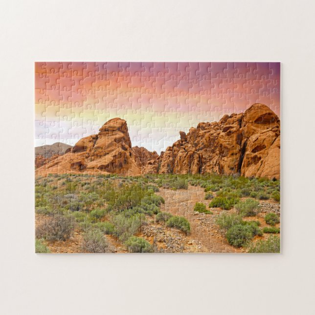 Valley of Fire Nevada. Jigsaw Puzzle (Horizontal)