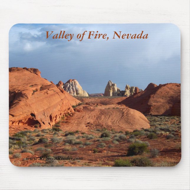 Valley of Fire, Nevada nature scenes Mouse Mat (Front)