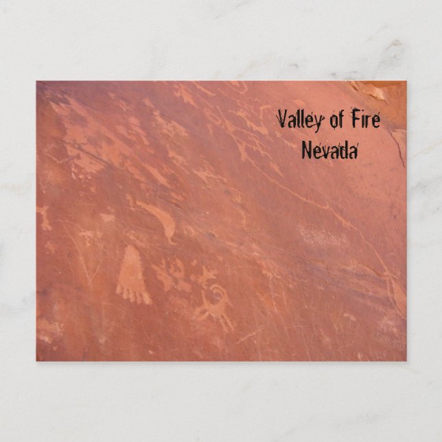Valley of Fire, Nevada Postcard (Front)