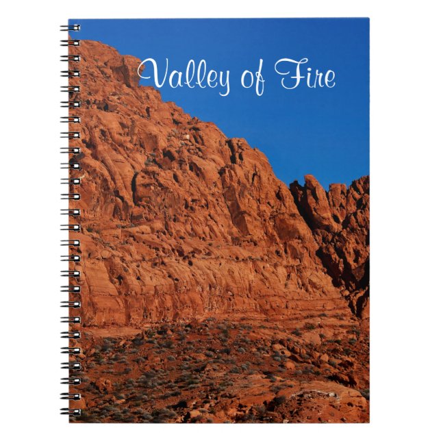 Valley of Fire  Notebook (Front)