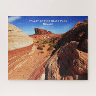 Valley of Fire, NV, Dramatic Landscape, Southwest  Jigsaw Puzzle