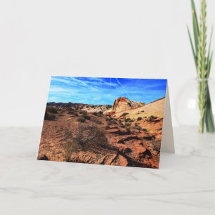 Valley of Fire, Overton, NV, Blank Inside Card