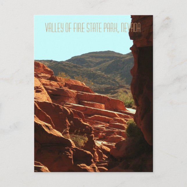 Valley of Fire Postcard (Front)