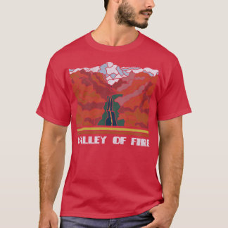 Valley Of Fire State Park Nature Lover Vintage Ret T-Shirt