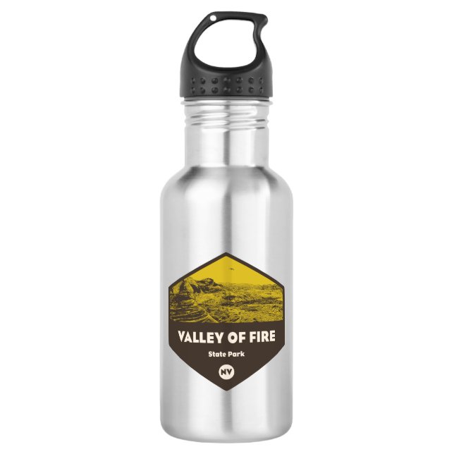 Valley of Fire State Park Nevada 532 Ml Water Bottle (Front)
