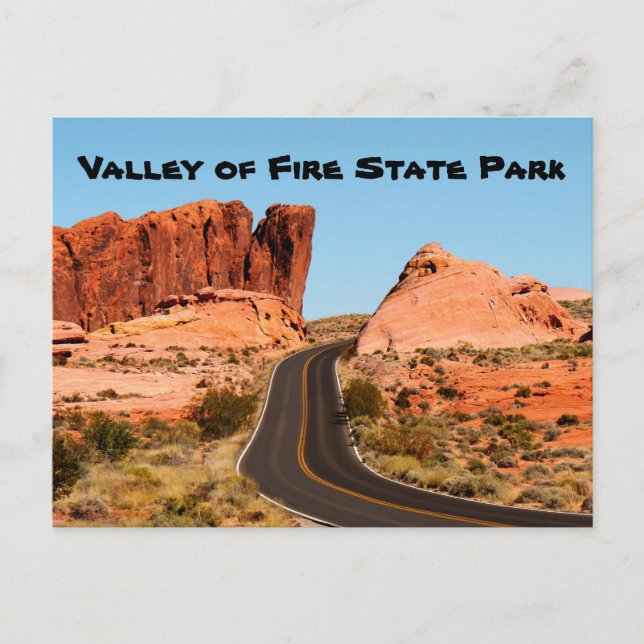 Valley of Fire State Park Nevada America USA Postcard (Front)
