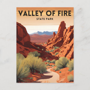 Valley of Fire State Park Postcard