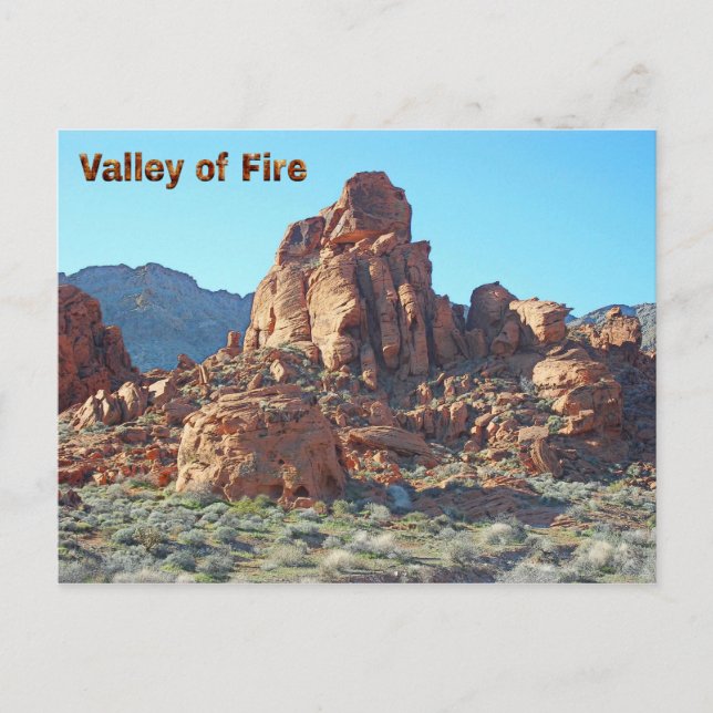Valley of Fire State Park Postcard (Front)