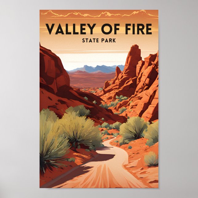 Valley of Fire State Park Poster (Front)