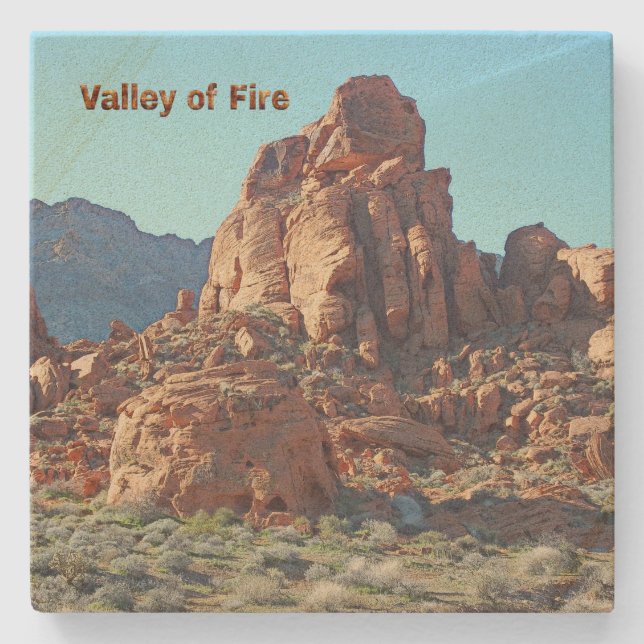 Valley of Fire State Park Stone Coaster (Front)