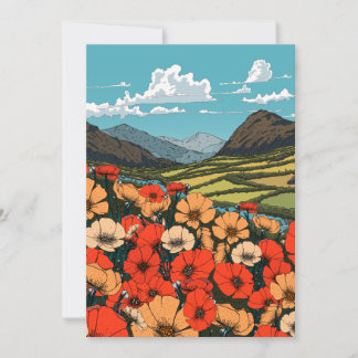 Valley of Flowers Invitation