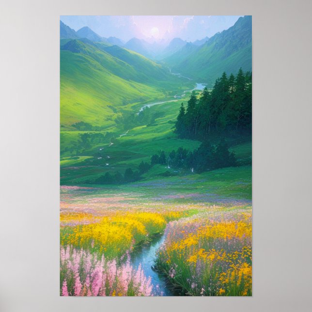 Valley of Green Poster (Front)