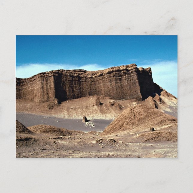 Valley of the moon, Atacama Desert, Chile Desert Postcard (Front)