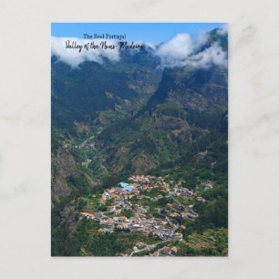 Valley of the Nuns, Madeira, Portugal Postcard