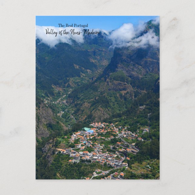 Valley of the Nuns, Madeira, Portugal Postcard (Front)