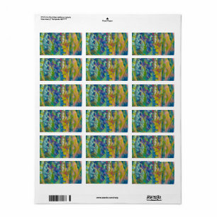 Valley of the Seine, Giverny, 1912 by Butler Label