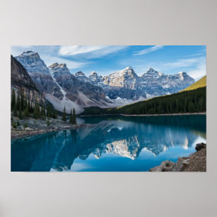 Valley of the Ten Peaks, Banff National Park Poster