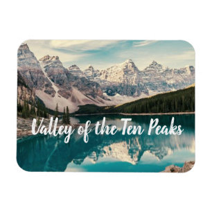 Valley of the Ten Peaks, Banff stylised Magnet