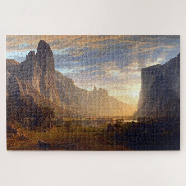 Valley of the Yosemite, Albert Bierstadt Jigsaw Puzzle (Horizontal)