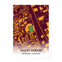 Valley Parade Poster – Home of Bradford City AFC
