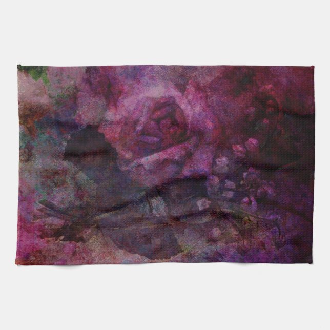 Valley Rose Tea Towel (Horizontal)