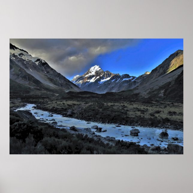 Valley to Aoraki Poster (Front)