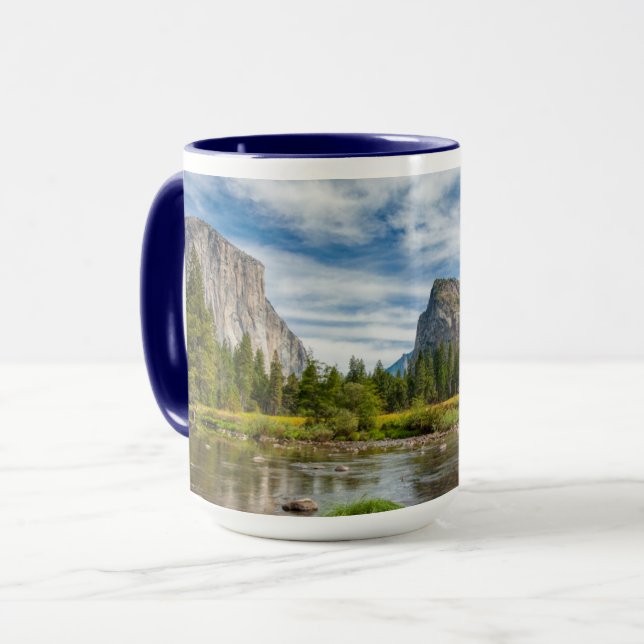 Valley View in Yosemite National Park Mug (Front Left)