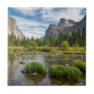 Valley View in Yosemite National Park Tile