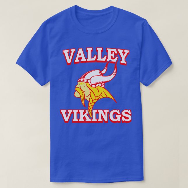 Valley Vikings T-Shirt (Design Front)