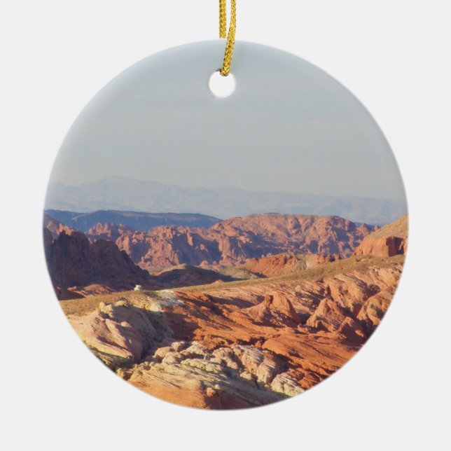 Valley Vista Valley of Fire Ornament (Front)