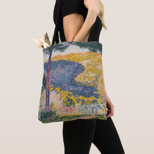 Valley with Fir Shade on the Mountain Tote Bag